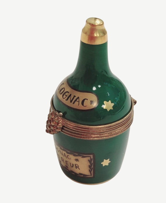 Cognac Limoges Box Porcelain Figurine-wine spirit men special Limoges Box-CH2P216