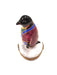 Colorful Tuxedo Penguin Figurine for Elegant Collectors Porcelain Limoges xmas bird birds special winter travel French Trinket Box
