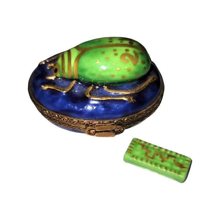 Computer Beetle Limoges Box for Tech Lovers Porcelain Limoges bug critters limoges boxes French Trinket Box