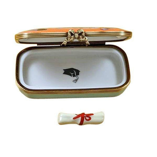 Congratulations Graduation Gift Box Porcelain Limoges graduation professional French Trinket Box