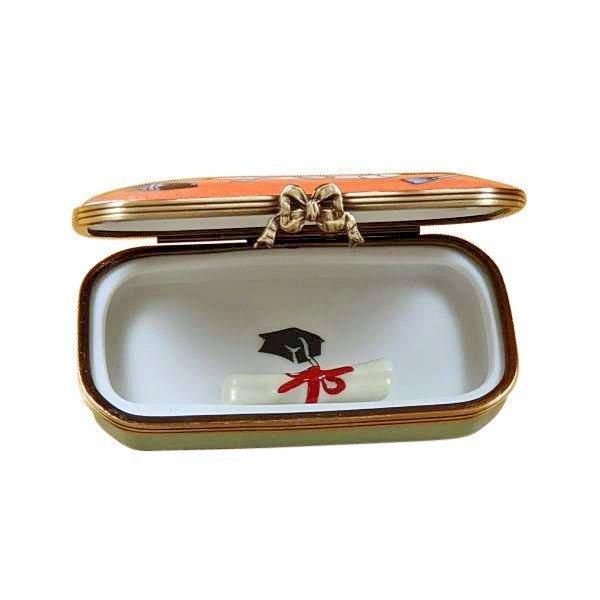 Congratulations Graduation Gift Box Porcelain Limoges graduation professional French Trinket Box