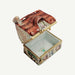 Cottage House Limoges Box for Collectors Porcelain Limoges home French Trinket Box