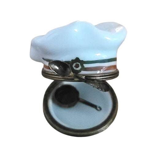 Chef Hat Limoges Box for Culinary Enthusiasts Porcelain Limoges Professional Food French Trinket Box