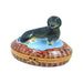 Dachshund Limoges Box for Dog Lovers Porcelain Limoges Dog French Trinket Box