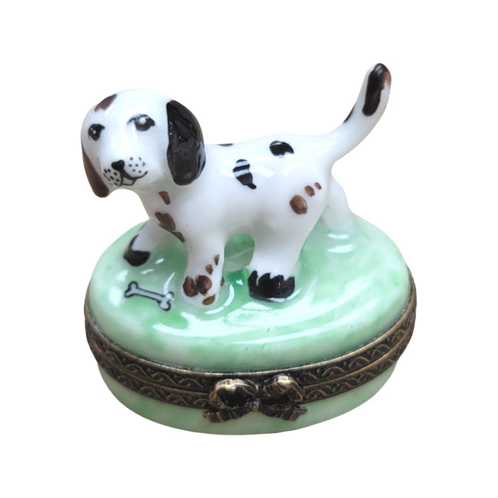Dalmatian Dog Limoges Box for Dog Lovers Porcelain Limoges dog LIMOGES BOXES French Trinket Box