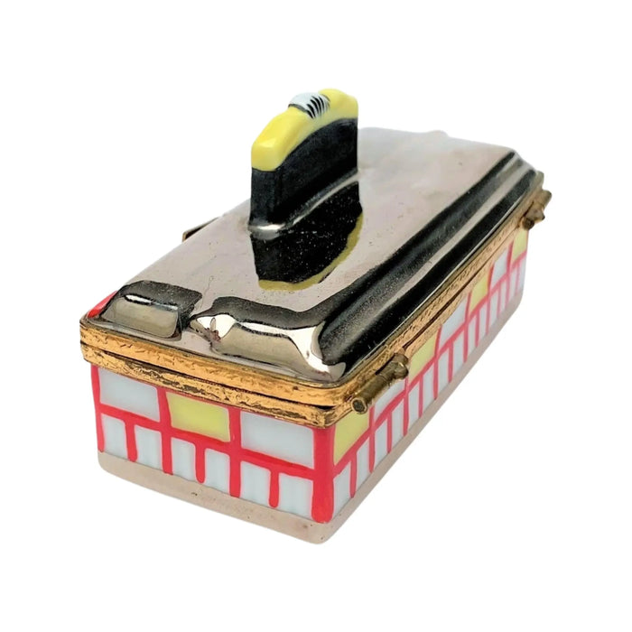 Diner Limoges Box for Culinary Enthusiasts Porcelain Limoges Professional Food French Trinket Box