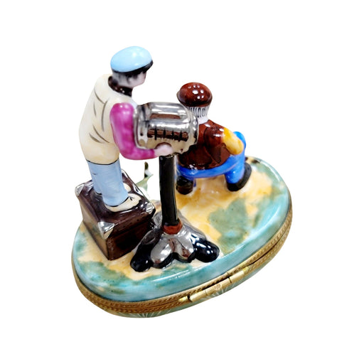 Director of Movie Film Camera Limoges Box Figurine Authentic Limoges Box
