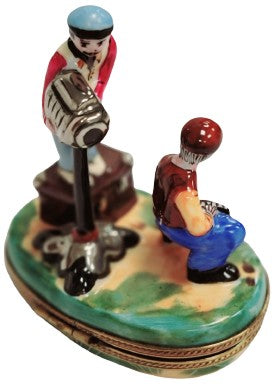 Director's Film Camera Limoges Box for Film Lovers Porcelain Limoges art fine professional French Trinket Box