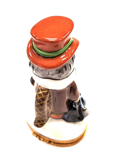 Doctor Limoges Box Figurine for Collectors Porcelain Limoges figurine professional nutcracker French Trinket Box