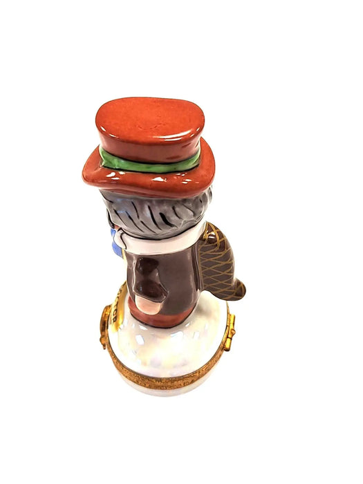 Doctor Limoges Box Figurine for Collectors Porcelain Limoges figurine professional nutcracker French Trinket Box