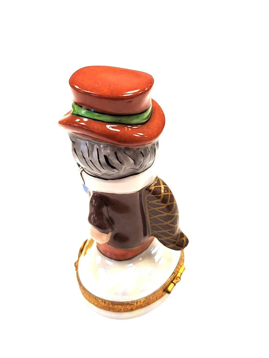 Doctor Limoges Box Figurine for Collectors Porcelain Limoges figurine professional nutcracker French Trinket Box