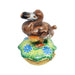 Dodo Bird Graduation Keepsake Porcelain Limoges Bird Graduation French Trinket Box