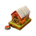 Dog House Limoges Box for Dog Lovers Porcelain Limoges Dog French Trinket Box