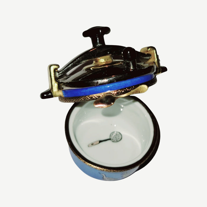 Ducks Limoges Box for Chefs Porcelain Limoges food home French Trinket Box