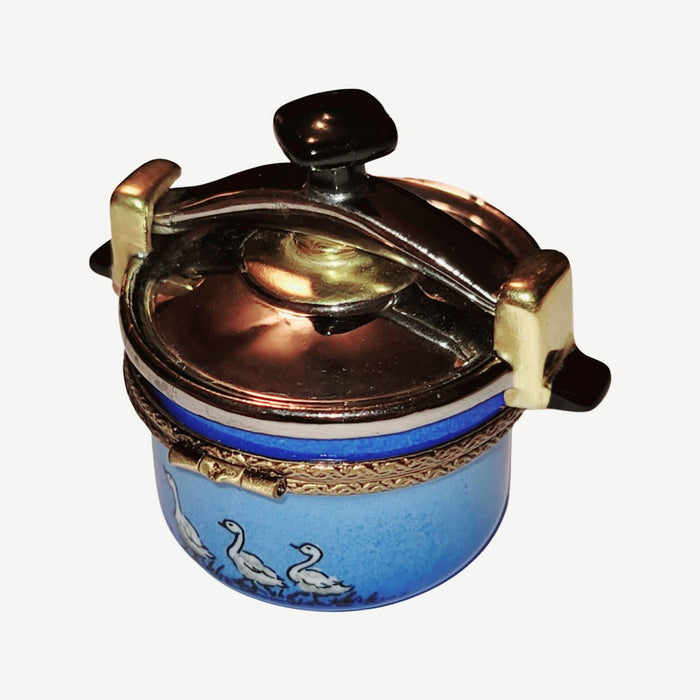 Ducks Limoges Box for Chefs Porcelain Limoges food home French Trinket Box