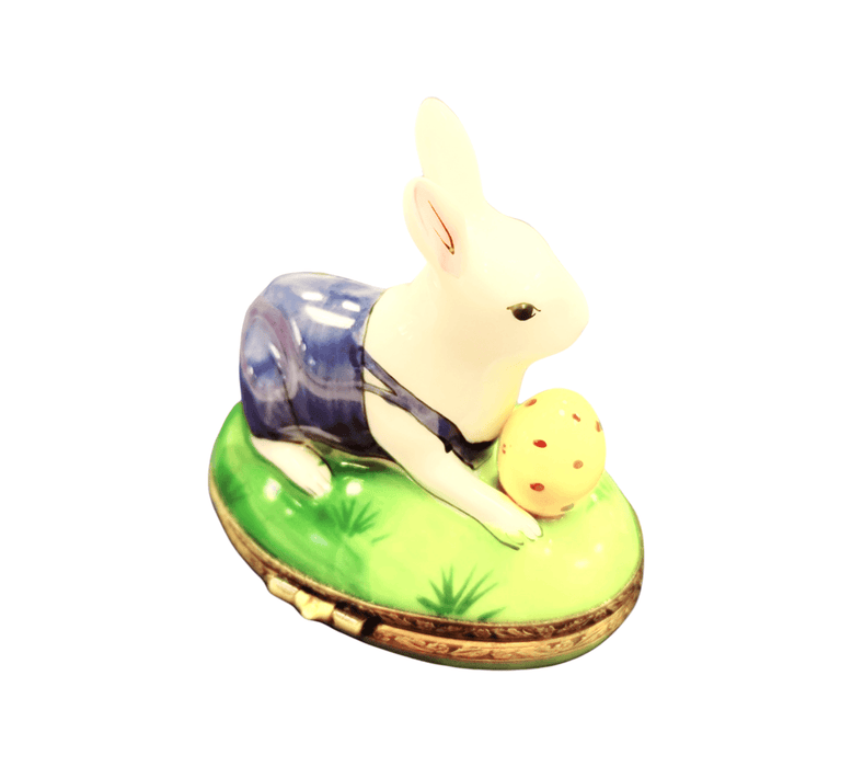 Easter Bunny Limoges Box Porcelain Limoges rabbit Easter French Trinket Box