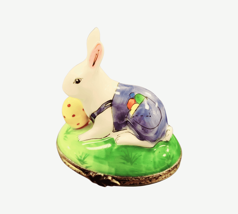 Easter Bunny Limoges Box Porcelain Limoges rabbit Easter French Trinket Box
