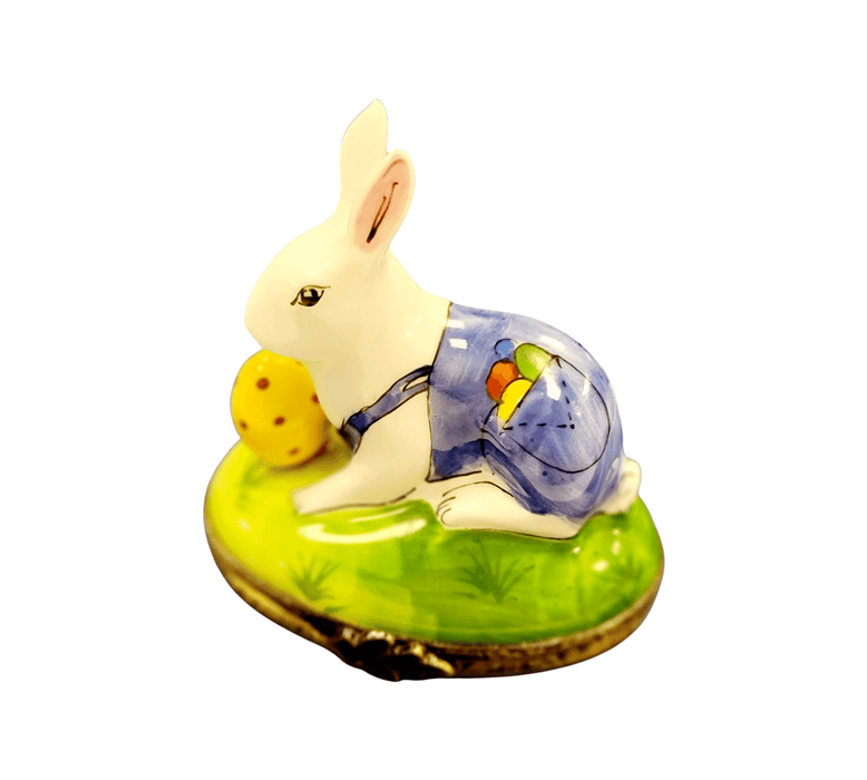 Easter Bunny Limoges Box Porcelain Limoges rabbit Easter French Trinket Box