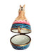 Easter Rabbit Limoges Box for Holiday Decor Porcelain Limoges rabbit easter French Trinket Box