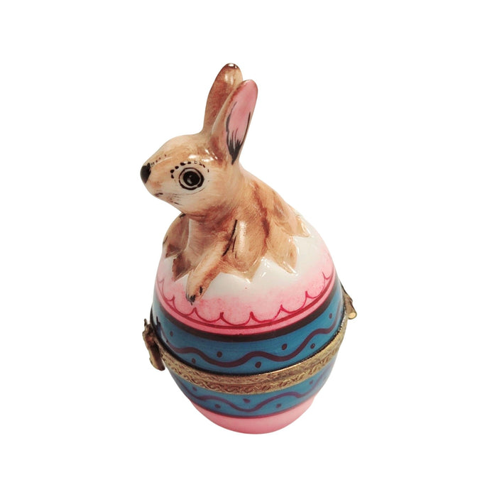 Easter Rabbit Limoges Box for Holiday Decor Porcelain Limoges rabbit easter French Trinket Box