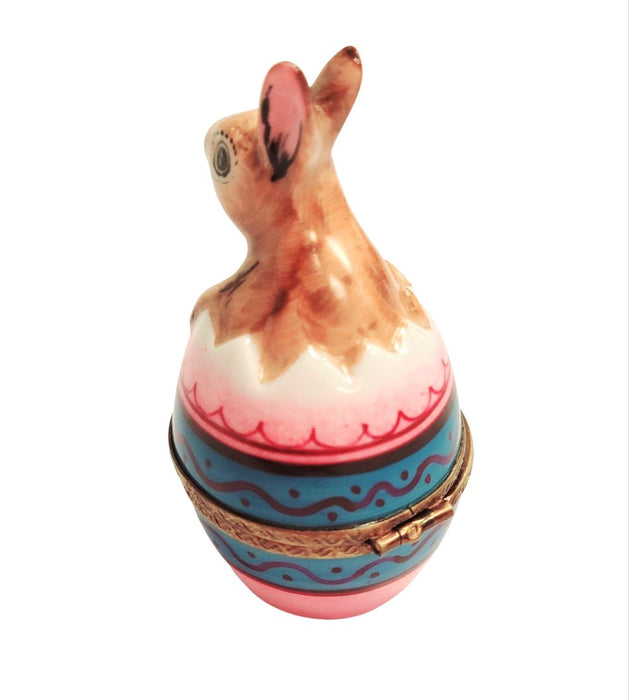 Easter Rabbit Limoges Box for Holiday Decor Porcelain Limoges rabbit easter French Trinket Box