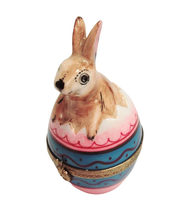 Easter Rabbit Limoges Box for Holiday Decor Porcelain Limoges rabbit easter French Trinket Box