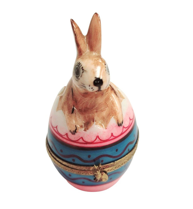 Easter Rabbit Limoges Box for Holiday Decor Porcelain Limoges rabbit easter French Trinket Box