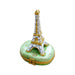 Eiffel Tower on Grass Limoges Box Porcelain Figurine-france LIMOGES BOXES-CH8C271