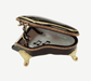 Elegant Black Grand Piano for Music Lovers Porcelain Limoges music Rochard Limoges Box French Trinket Box