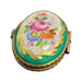 Elegant Green Limoges Box for Luxury Collectors Porcelain Limoges shaped French Trinket Box