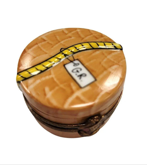 Elegant Hat Box Figurine for Collectors Porcelain Limoges hats fashion LIMOGES BoXES French Trinket Box