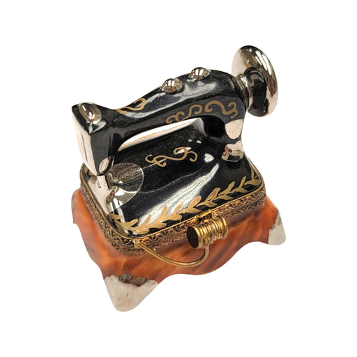 Elegant Limoges Sewing Machine Box for Sewing Enthusiasts Porcelain Limoges home mother women professional French Trinket Box