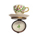 Elegant Limoges Teacup Gift Porcelain Limoges China French Trinket Box