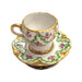 Elegant Limoges Teacup Gift Porcelain Limoges China French Trinket Box