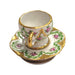 Elegant Limoges Teacup Gift Porcelain Limoges China French Trinket Box
