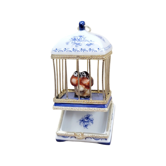 Elegant Love Birds Box for Home Decor Porcelain Limoges birds home French Trinket Box