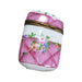 Elegant Pink Limoges Box for Collectors Porcelain Limoges shaped French Trinket Box