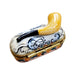 Elegant Pipe Limoges Box for Collectors Porcelain Limoges wine Limoges Box men French Trinket Box