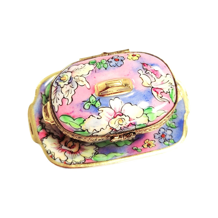 Elegant Porcelain Soup Tureen for Luxury Dining Porcelain Limoges China French Trinket Box