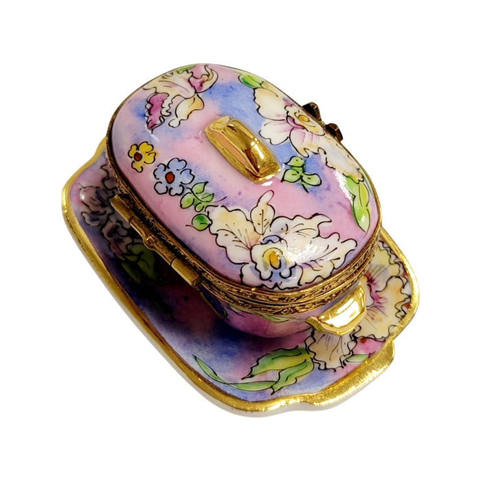 Elegant Porcelain Soup Tureen for Luxury Dining Porcelain Limoges China French Trinket Box