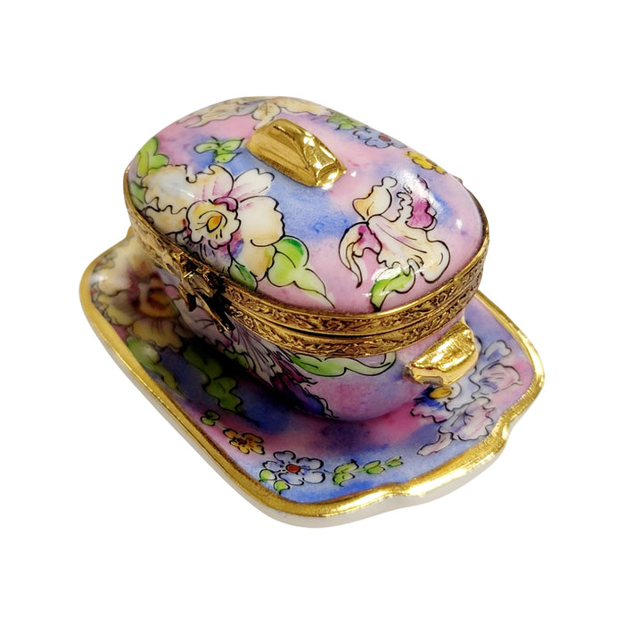 Elegant Porcelain Soup Tureen for Luxury Dining Porcelain Limoges China French Trinket Box