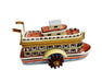Elegant River Boat for Collectors Porcelain Limoges boat united states French Trinket Box