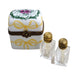 Elegant Rose Perfume Box for Sophisticated Gifting Porcelain Limoges Perfume French Trinket Box