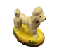 Elegant White Poodle Figurine for Dog Lovers Porcelain Limoges dog French Trinket Box