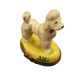 Elegant White Poodle Figurine for Dog Lovers Porcelain Limoges dog French Trinket Box