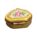 Elegant Yellow Floral Limoges Box for Sophisticated Collectors Porcelain Limoges Shaped French Trinket Box