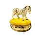 Elegant Zebra Figurine for Collectors Porcelain Limoges wild animals French Trinket Box