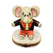 Limoges Boutique presents the Elephant in Tuxedo, a genuine Limoges box painted by hand in France