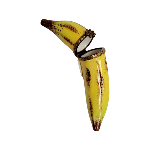 Exquisite Banana Limoges Box for Collectors Porcelain Limoges Fruit French Trinket Box