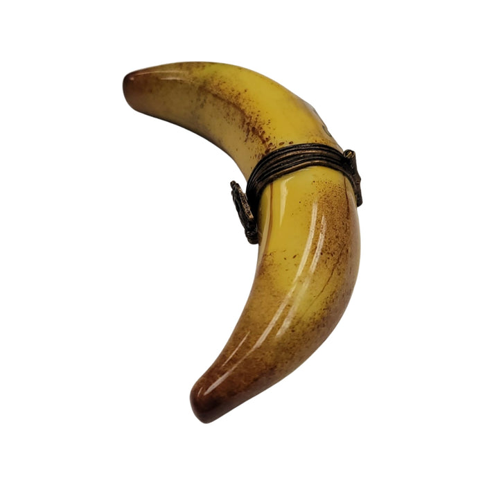 Exquisite Limoges Banana Figurine for Collectors Porcelain Limoges fruit French Trinket Box